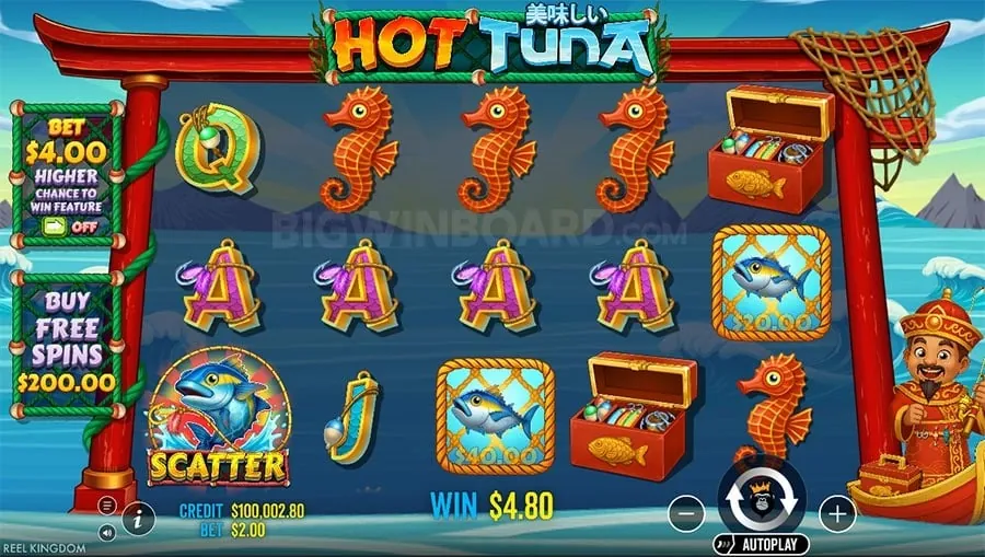Diverse selection of casino games